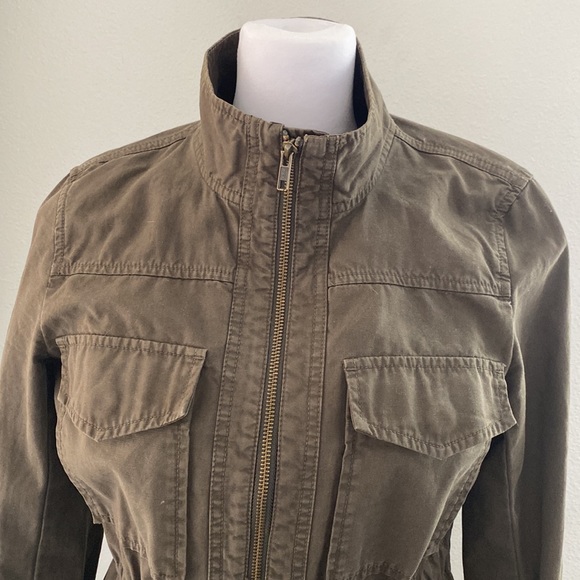 J. Crew utility jacket in army green size XS. - Picture 6 of 6